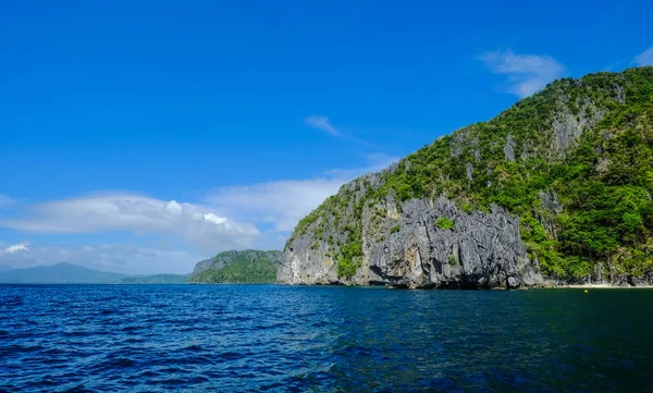 Palawan Adası Deniz Manzarası, Filipinler — Stok fotoğraf