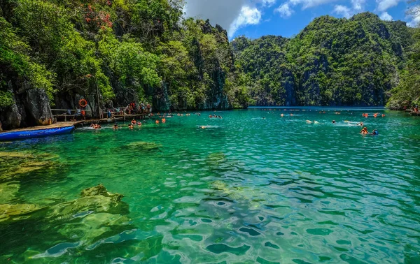 팔라완 섬, 필리핀의 바다 풍경 — 스톡 사진