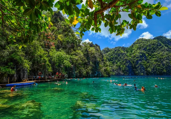 Seascape of Palawan Island, Filippinerna — Stockfoto