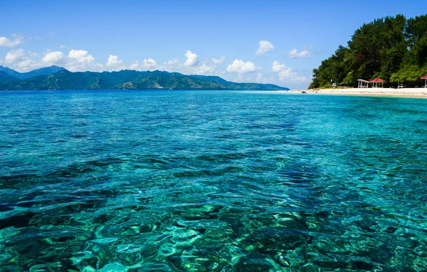 Paisaje marino de la isla Lombok, Indonesia — Foto de Stock