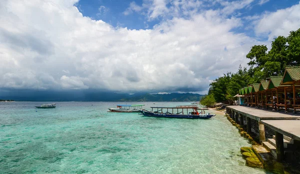 Paysage marin de l'île de Lombok, Indonésie — Photo