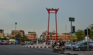 Bangkok, Tayland dev salıncak 