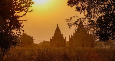 Budist tapınakları Bagan, Myanmar 