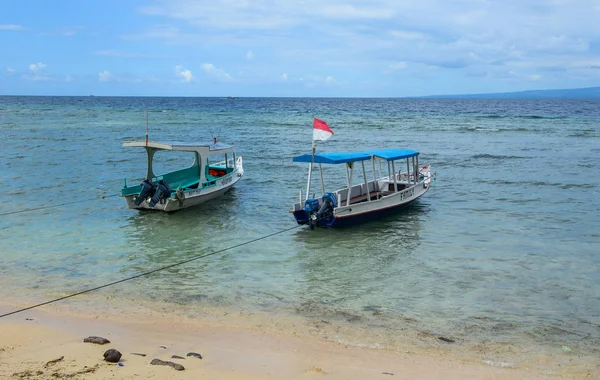 Paesaggio marino dell'isola di Lombok, Indonesia — Foto Stock