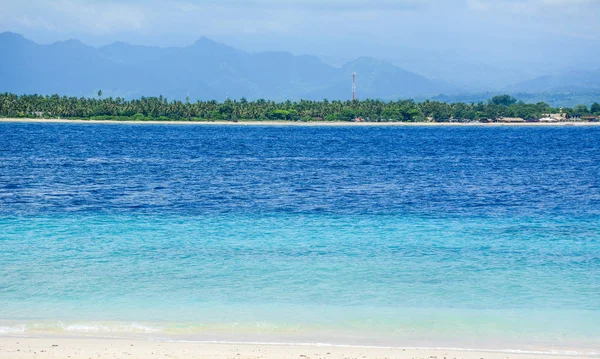 Paesaggio marino dell'isola di Lombok, Indonesia — Foto Stock
