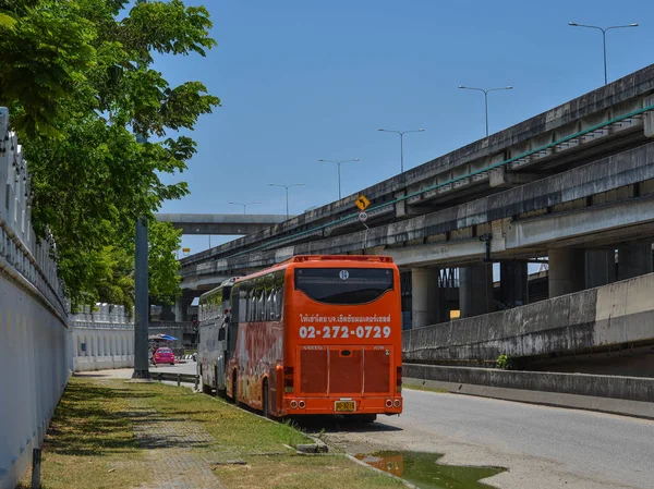 Bangkok, Tayland'da trafik — Stok fotoğraf