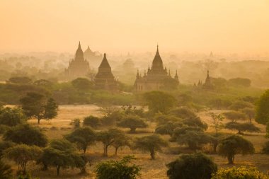 Budist tapınakları Bagan, Myanmar 