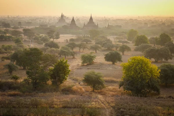 Βουδιστικούς ναούς Bagan, Μιανμάρ — Φωτογραφία Αρχείου
