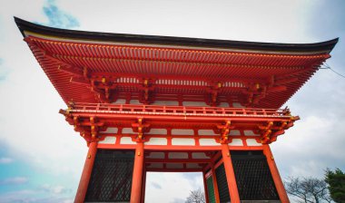 Kyoto, Japonya 'daki kiyomizu-dera tapınağı.