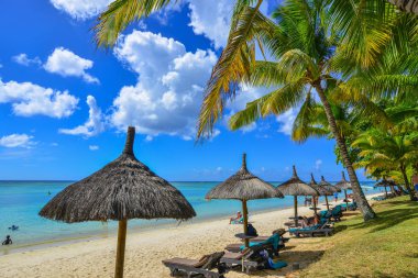 Trou-aux-Biches Deniz Manzarası, Mauritius 