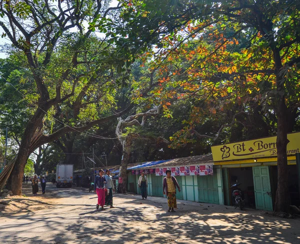 Landelijke scène in Mandalay, Myanmar — Stockfoto