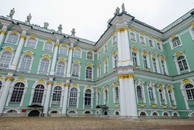 Kışlık Sarayın saint Petersburg, Rusya Federasyonu 