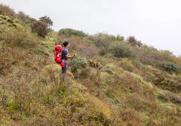 Annapurna Circuit Trekking in Nepal — Stockfoto