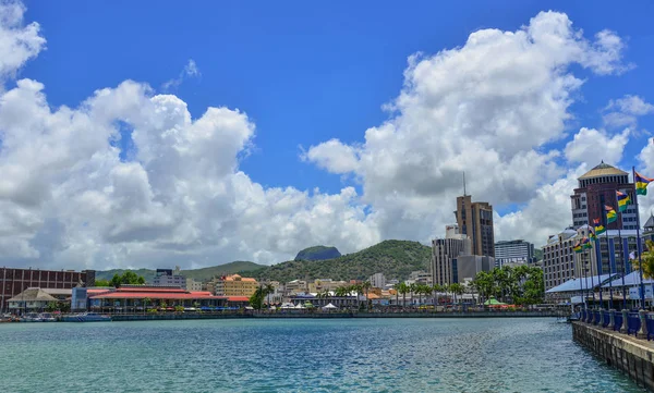 Caudan Waterfront van Port Louis, Mauritius — Stockfoto