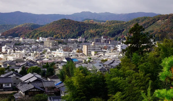 Vista aérea de Kyoto, Japão — Fotografia de Stock