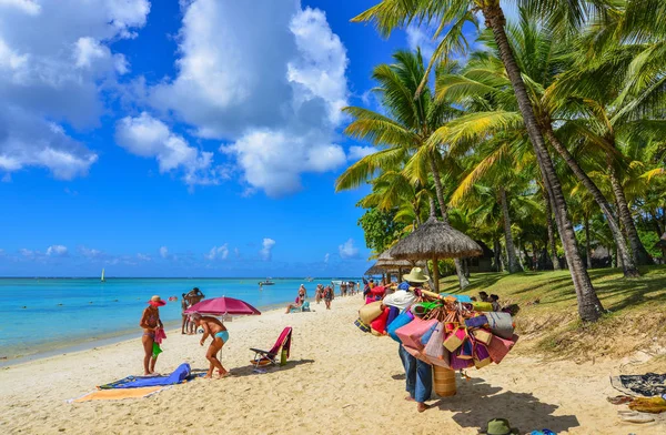 Seascape av Trou-aux-Biches, Mauritius — Stockfoto
