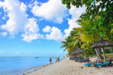 Trou-aux-Biches Deniz Manzarası, Mauritius 