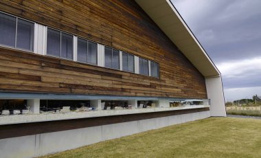 Modern ahşap mimarisi