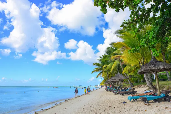 Seascape of Trou-aux-Biches, Mauritius — Stock Photo, Image