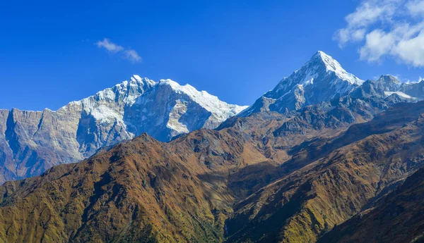 Annapurna zakres Nepalu — Zdjęcie stockowe