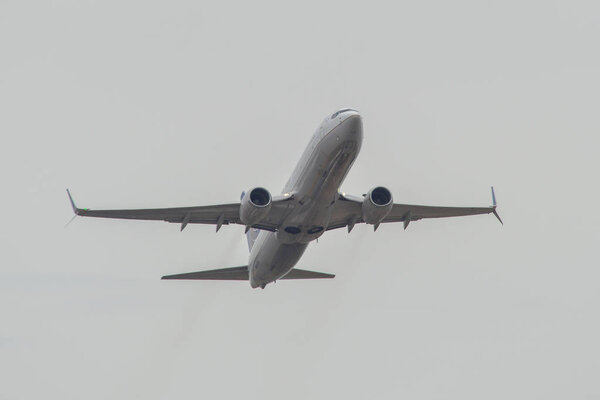 Tokyo, Japan - Apr 17, 2019. N34282 United Airlines Boeing 737-800 taking-off from Narita Airport (NRT). Narita is one of the main international hubs in Japan.
