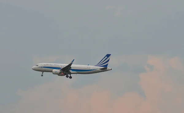 Kuala Lumpur Malásia Maio 2018 Uma Aeronave Airbus A320 Hymalaya — Fotografia de Stock