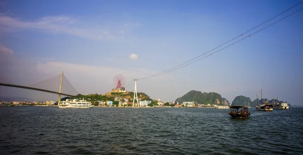 Long Vietnã Maio 2017 Seascape Long Bay Vietname Long Bay — Fotografia de Stock