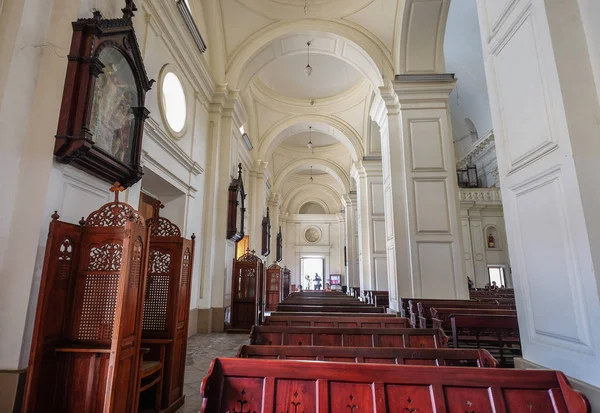 Galle Sri Lanka Setembro 2015 Interior Igreja Colonial Galle Sri — Fotografia de Stock
