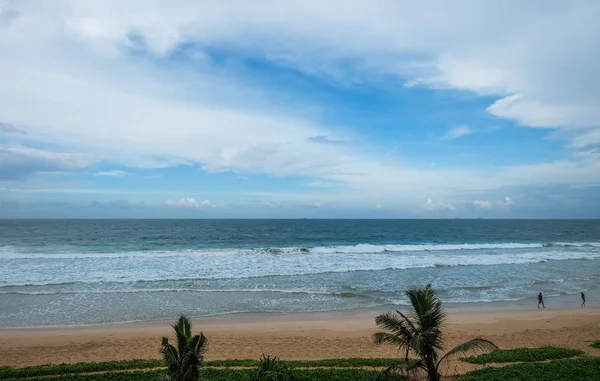 Sand Beach Summer Day Hikkaduwa Sri Lanka — Stock Photo, Image
