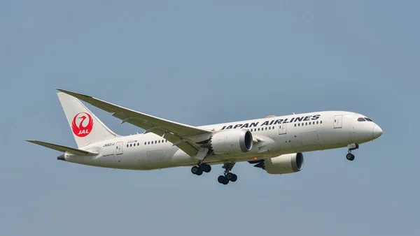 Bangkok Tailândia Abril 2018 Boeing 787 Dreamliner Japan Airlines Jal — Fotografia de Stock