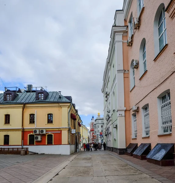 Mosca Russia Ottobre 2016 Vecchi Edifici Situati Nel Centro Mosca — Foto Stock
