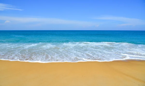 Bellissimo Paesaggio Marino Naiyang Beach Nella Giornata Sole Sull Isola — Foto Stock
