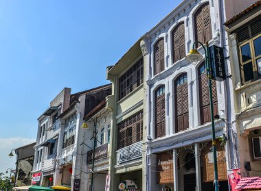 Penang, Malezya - 9. Penang, Malezya'da bulunan eski binalar. Penang geleneklerini ve eski dünya cazibesini korurken moderniteyi kucaklıyor.