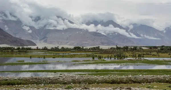 Paisaje Montaña Ladakh India Ladakh Famosa Por Remota Belleza Cultura —  Fotos de Stock
