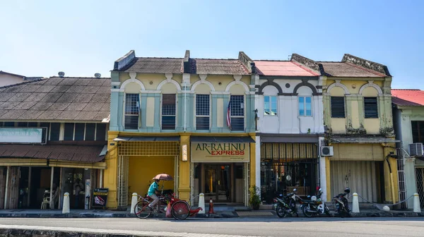 Penang Malásia Março 2019 Edifícios Antigos Localizados Penang Malásia Penang — Fotografia de Stock