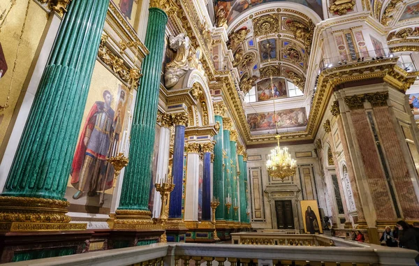 Petersburg Russia Oct 2016 Interior Saint Isaac Cathedral Petersburg Russia — Stock Photo, Image