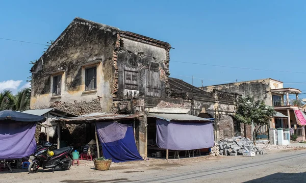 Nha Trang Vietnã Março 2016 Casas Antigas Localizadas Aldeia Rural — Fotografia de Stock