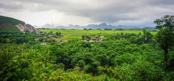 Horská Scenérie Provincii Džang Severní Vietnam — Stock fotografie