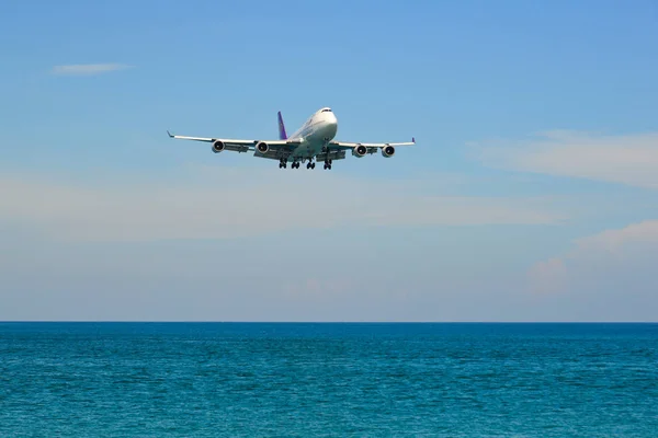 Phuket Thailand Apr 2019 Tgb Thai Airways International Boeing 747 — Stock Photo, Image