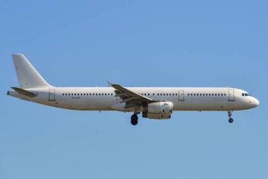 Saygon, Vietnam - 19 Şubat 2019. Yl-Lcq Thomas Cook Airlines Airbus A321, Saigon (Ho Chi Minh City), Vietnam'daki Tan Son Nhat Havaalanı'na (Sgn) iniş yaptı.