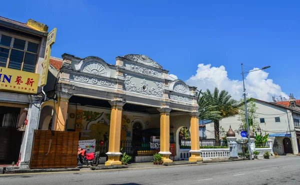 马来西亚槟城 2019年3月9日 位于马来西亚槟城的旧建筑 槟城拥抱现代性 同时保留其传统和旧世界的魅力 — 图库照片