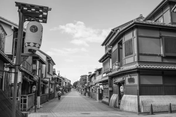 Kyoto Japan Jul 2015 Wooden Houses Located Old Town Kyoto — Stock Photo, Image
