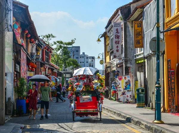 Γεώργιος Τάουν Μαλαισία Απρ 2019 Παλιός Δρόμος Στην Τζώρτζταουν Μαλαισία — Φωτογραφία Αρχείου