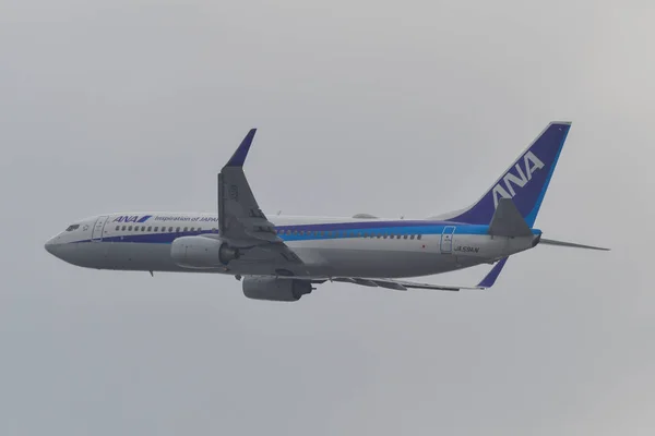 Ósaka Japonsko Duben 2019 Ja59An All Nippon Airways Boeing 737 — Stock fotografie