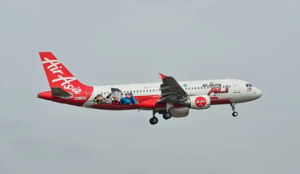 Kuala Lumpur Malásia Maio 2018 Uma Aeronave Airbus A320 Airasia — Fotografia de Stock