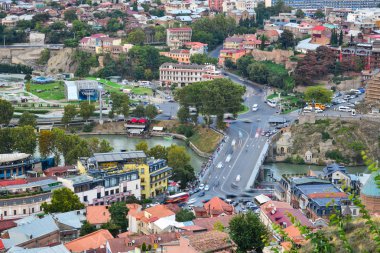 Tiflis Şehir Manzarası, Gürcistan 