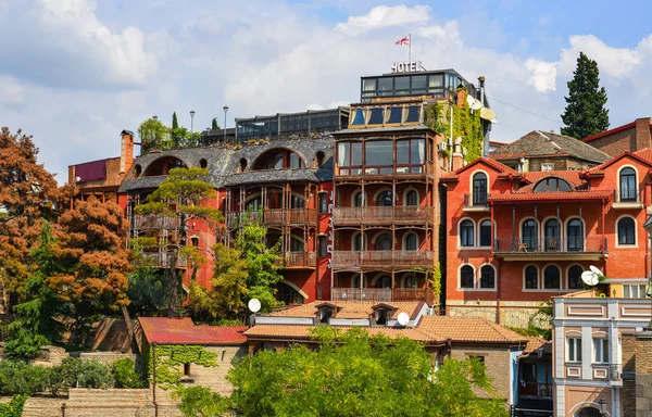 Tiflis eski binaları, Gürcistan — Stok fotoğraf