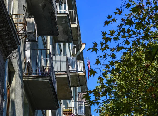 Edifícios antigos de Tbilisi, Geórgia — Fotografia de Stock