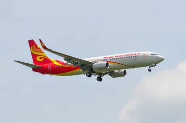 Bangkok havaalanında açılış yolcu uçak 