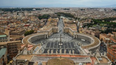 Vatikan havadan görünümü 